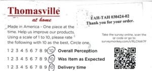 Judith Forest Lake MN SC7745 Survey Card