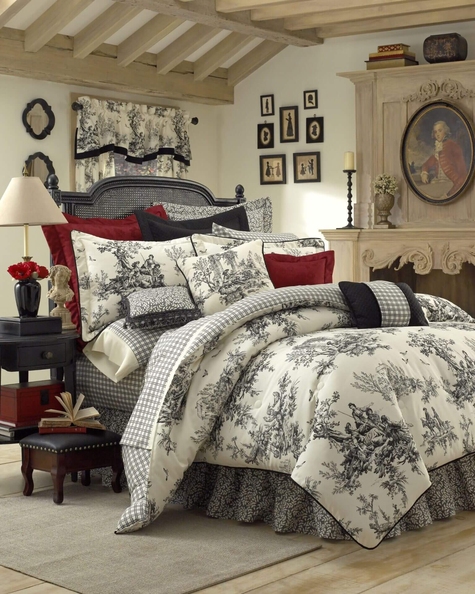 Bouvier Black Bedding Options