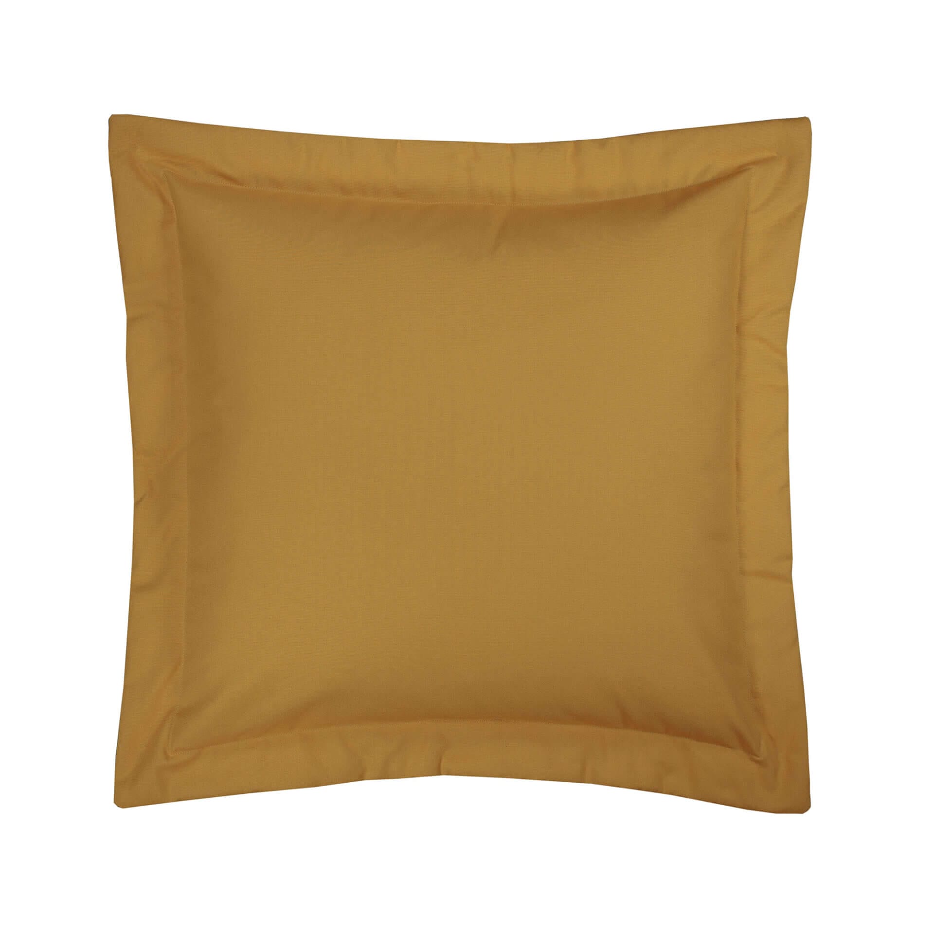 Melanie Black Euro Sham - Solid Gold