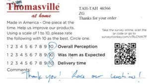 Karen Diana TX 4PK-CP-MBK Survey Card