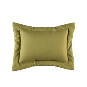 Breeze Tapestry Solid Green Breakfast Pillow