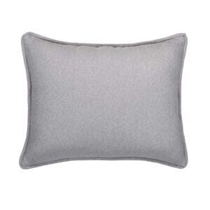 Anna Breakfast Pillow - Grey Chevron