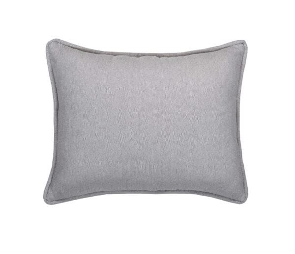 Anna Breakfast Pillow - Grey Chevron