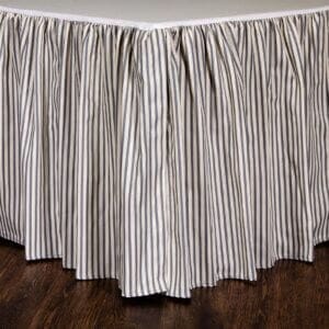 Anna Bed Skirt - Stripe