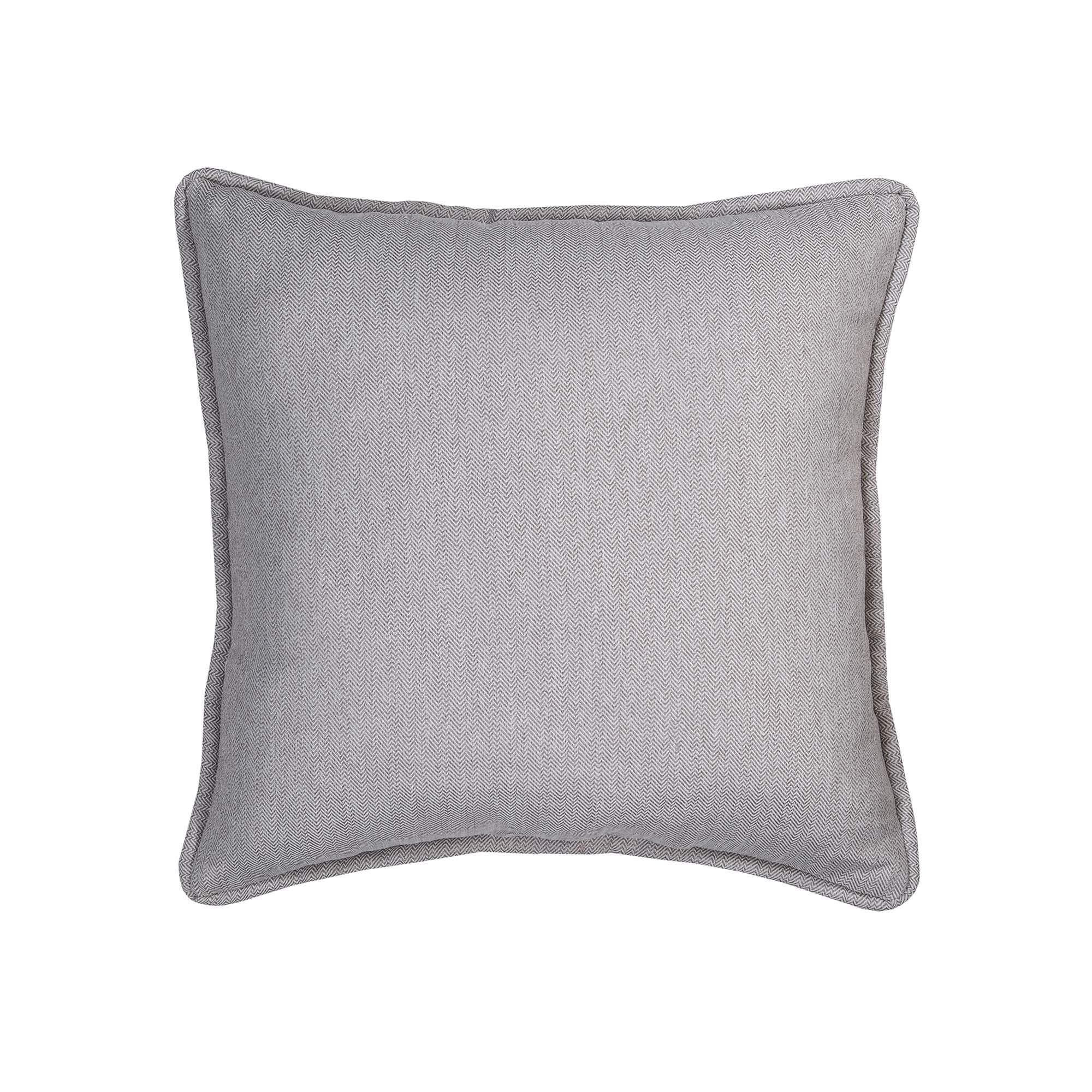 Anna 20 Square Pillow Grey Chevron Thomasville at Home