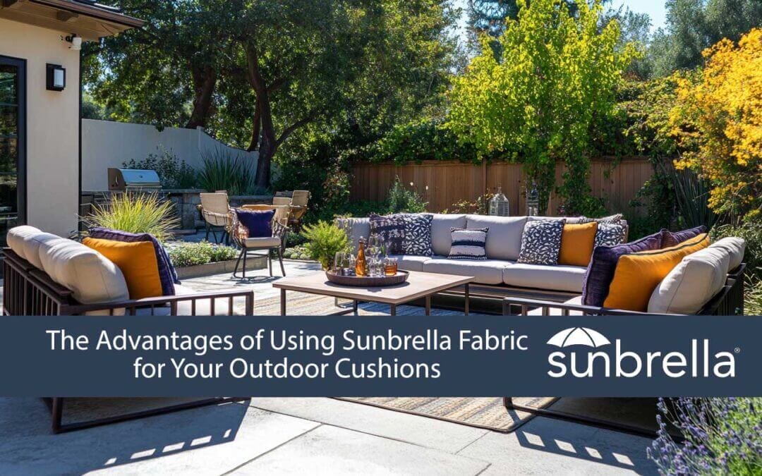 Outdoor patio with sunbella