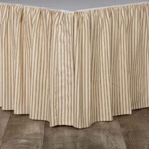 Queen and Jester Stripe Bed Skirt