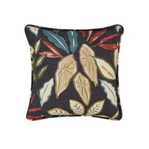 Leaves Square Pillow - Main Print