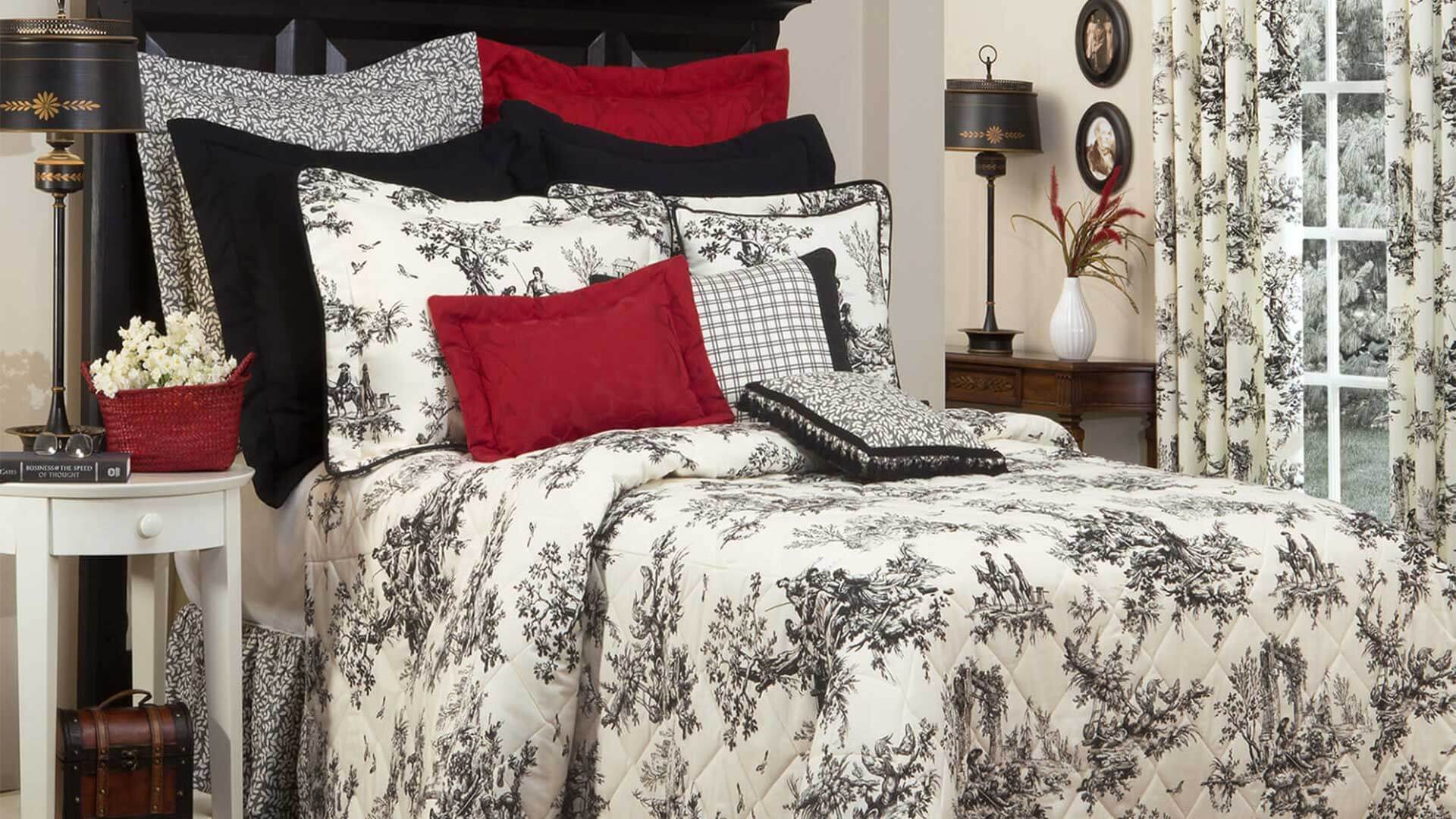 black bouvier bedding sets