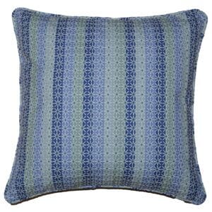 Bentota Chambray Embroidered 20" Square Pillow Cover Only