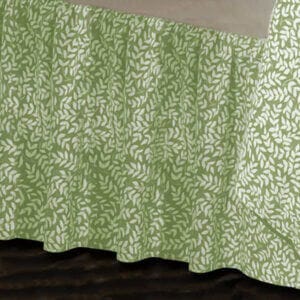 Bouvier Green Bed Skirt