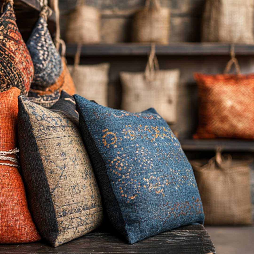 colorful pillow covers