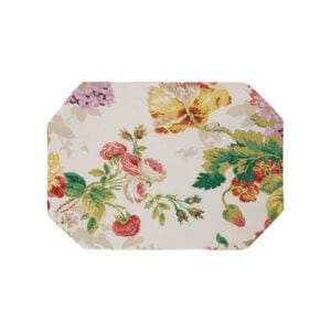 Cottage Rose Floral Placemats - Pack of 4