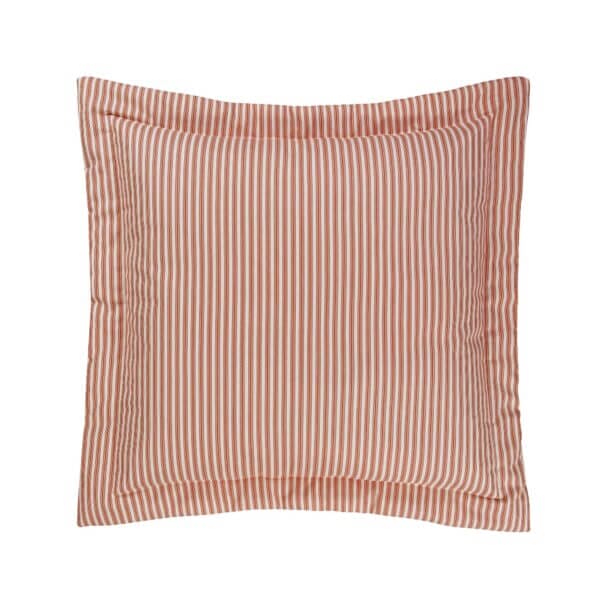 Cottage Rose Euro Sham - Stripe