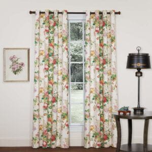 Cottage Rose Grommet Panels