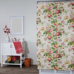 Cottage Rose Shower Curtain