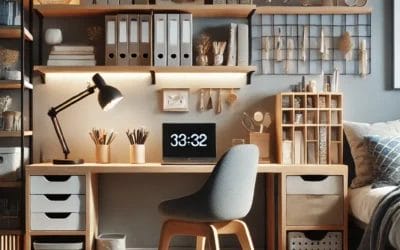 Creating a Stylish & Functional Study Space in Your Dorm