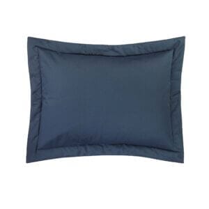 Sham for the Cotton Twill Collection - Lead Image in the Navy colorway