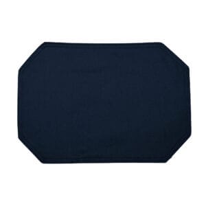 Cotton Twill Solid Placemats - Pack of 4 - Blue