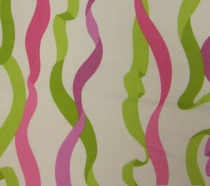 Ribbons Lime ~ Fabric By the Yard