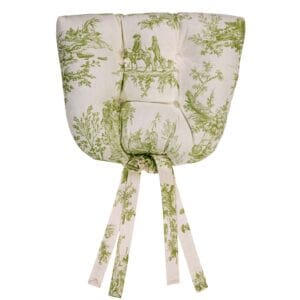 Bouvier Green - Toile Chair Pad - Pack of 4