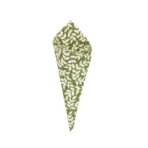 Bouvier Green - Leaf Napkin - Pack of 4