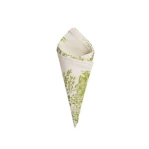 Bouvier Green - Toile Napkin - Pack of 4