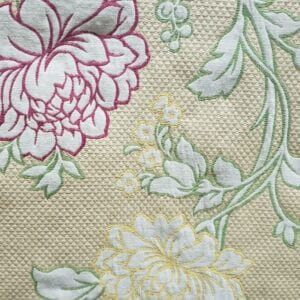 Rose Vine Yellow ~ Fabric By the Yard
