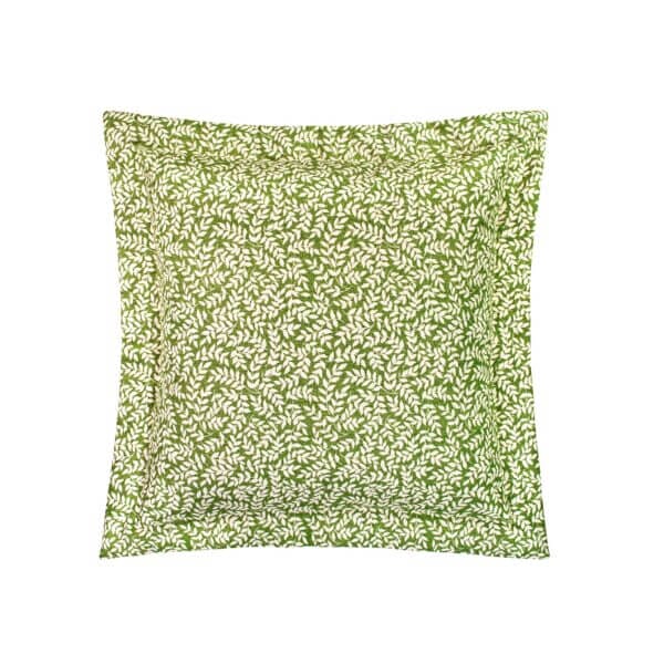 Bouvier Green Euro Sham - Leaf