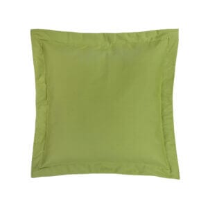 Bouvier Green Euro Sham - Solid Light Green