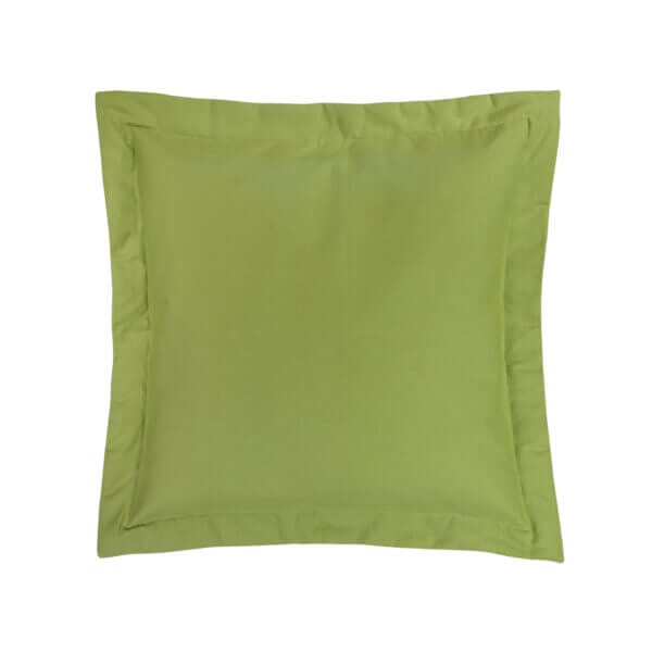 Bouvier Green Euro Sham - Solid Light Green