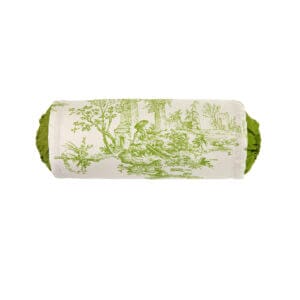 Bouvier Green Neck Roll - Toile