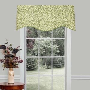 Bouvier Green Winston Valance - Leaf