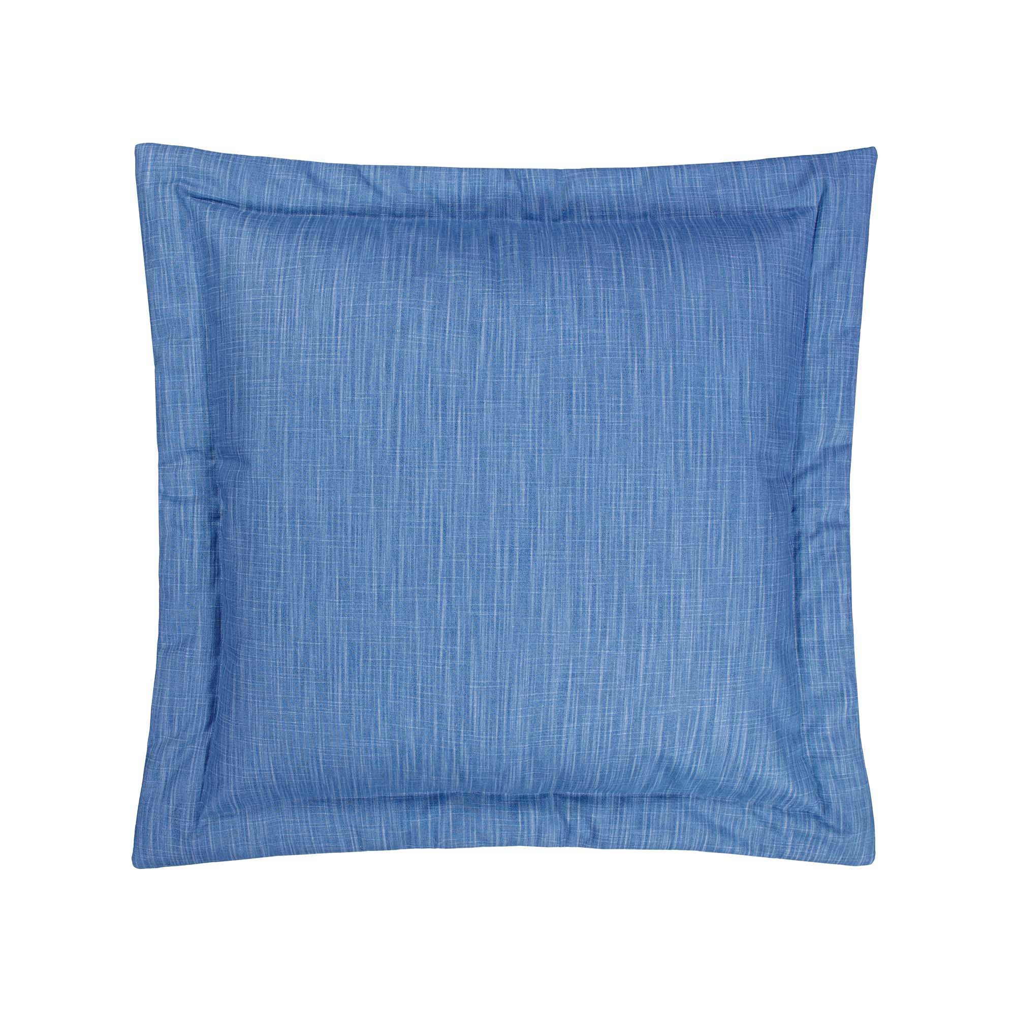 Layton Euro Sham - Textured Solid Blue