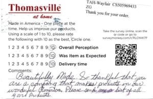 Obol Laytonsville MD 4PK-CP-HHM Survey Card