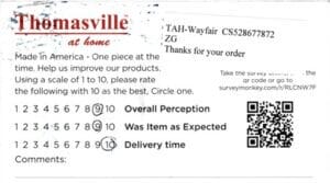 Pamela Amboy IN 4PK-CP-HHM Survey Card
