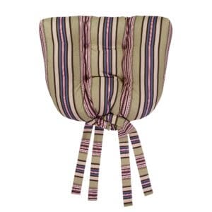 Hillhouse III Stripe Chair Pad - Pack of 4