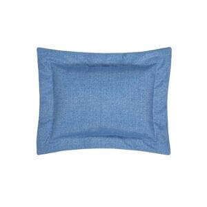 Winward Breakfast Pillow - Textured Solid Blue