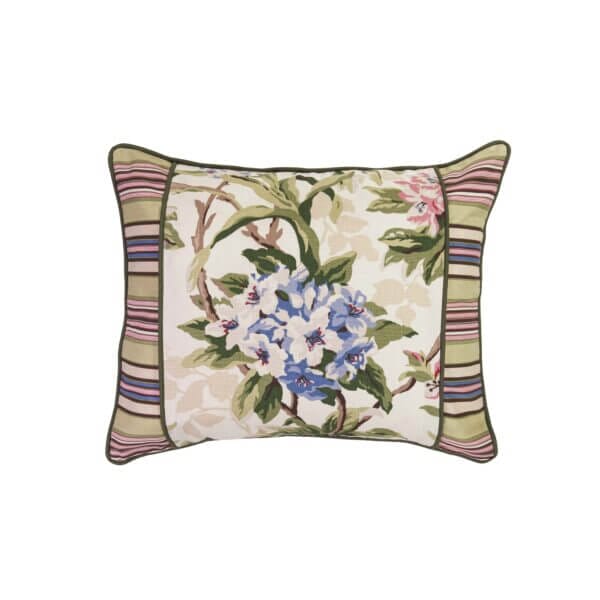 Hillhouse III Breakfast Pillow with Stripe Accent Bands