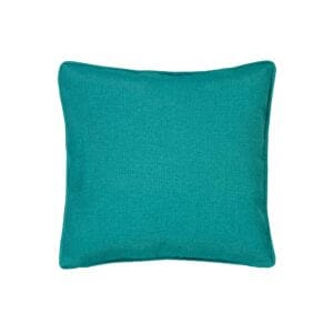 Winward Square Pillow - Textured Solid Teal