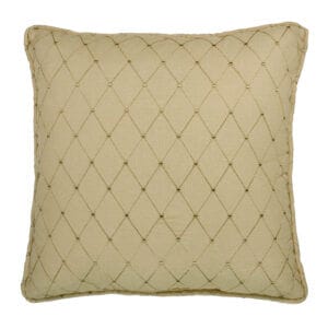 Midway Diamond Parchment Square Pillow