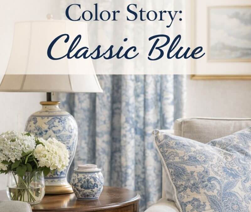 Shop blue bedding, curtains, and pillows in classic navy, indigo, and dusty blue. Timeless color palettes handcrafted by Thomasville At Home.